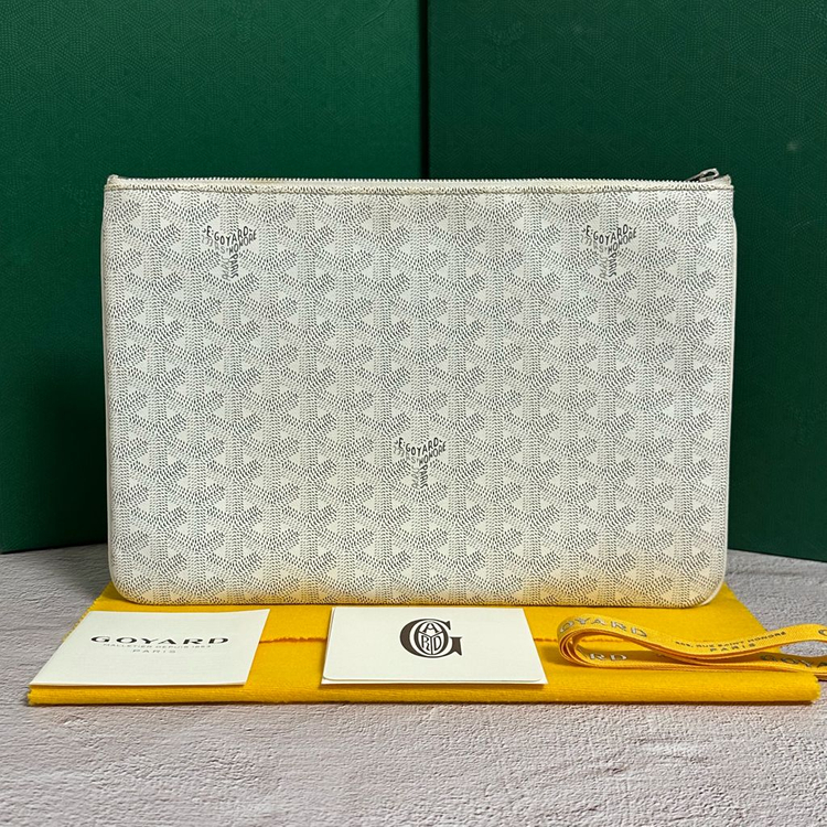 [MM] 고야드 세나 클러치 스페셜화이트--1