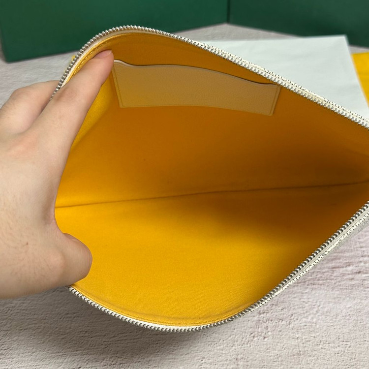 [MM] 고야드 세나 클러치 스페셜화이트--2