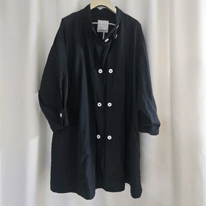 톰보이 네이비 롱 자켓