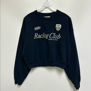 [여자 90]탑텐 테리 그래픽 스웨트셔츠 맨투맨