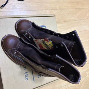 치페와 호윈사 크롬액셀 로거 부츠 8e 이미지