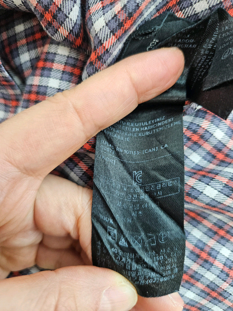 톰포드 직조 체크 셔츠 [ 쿠치넬리 로로피아나 에르메스 루이비통 키톤 벨루티 ]--6