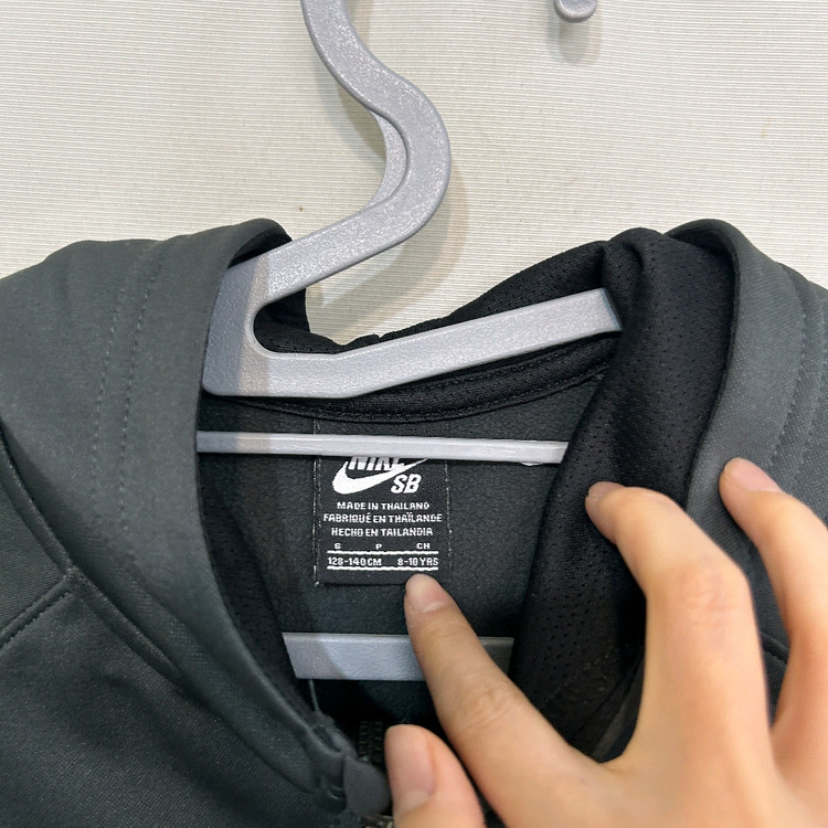 나이키 키즈 후드 집업 8-10Y--2