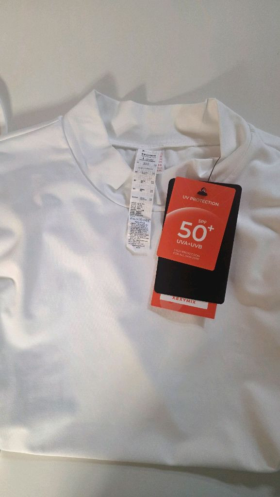 젝시믹스 썸머글로우 사이드 셔링 래쉬가드 L 이미지