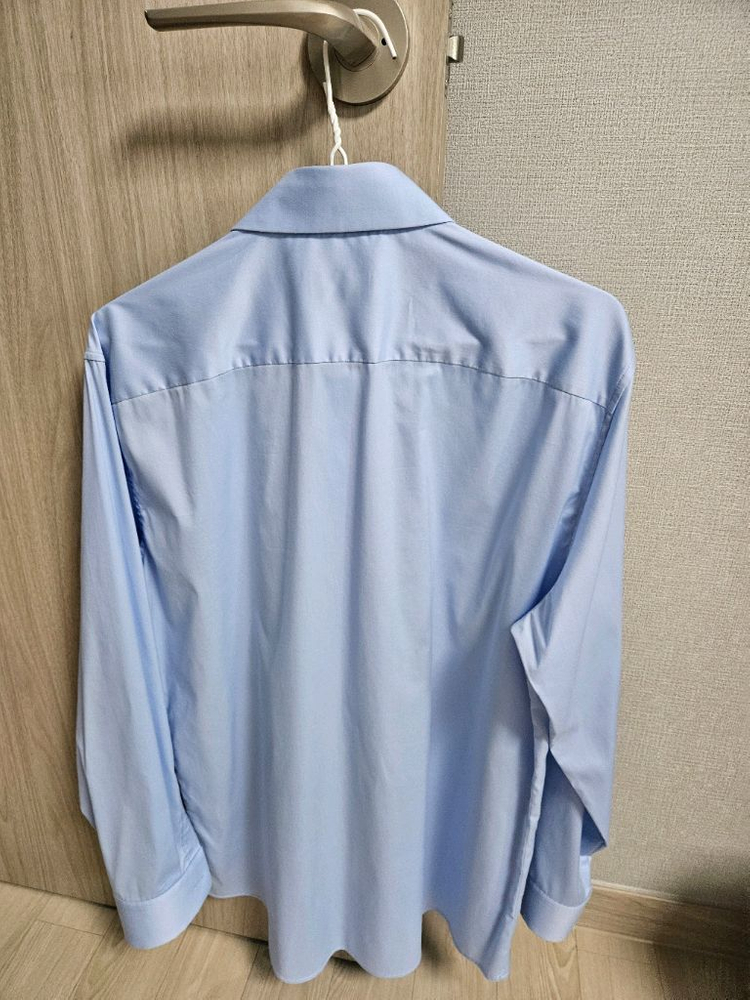 타임옴므 드레스셔츠 스카이블루 100-105사이즈(41) 이미지