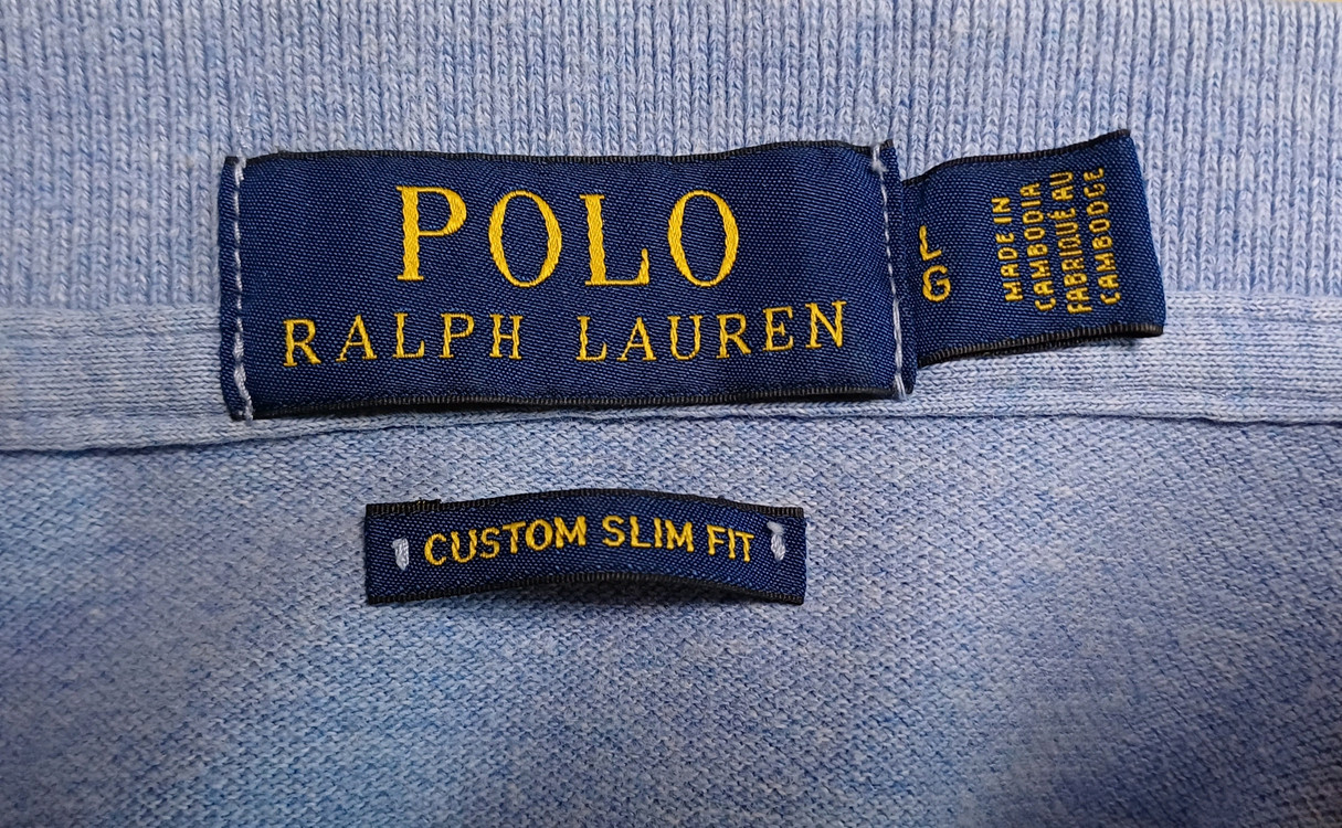 폴로 랄프로렌 남성 커스텀 슬림핏 카라티 (L사이즈)--3