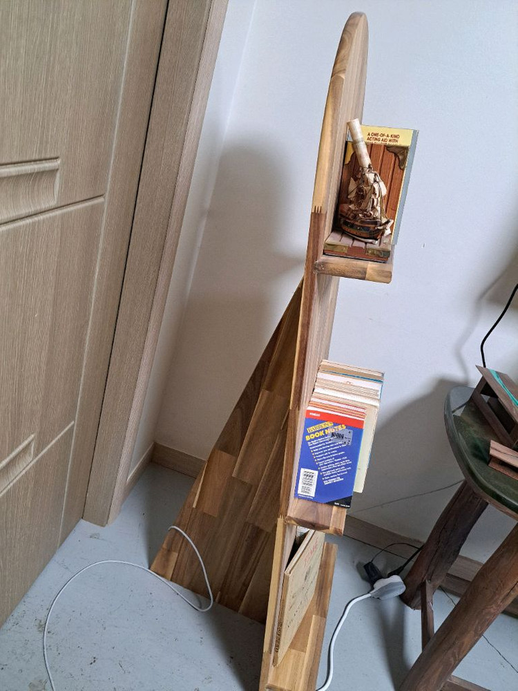 북스탠드 겸용 장식장 수납장 이미지