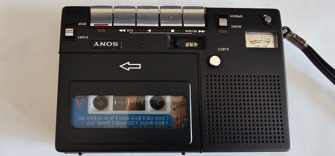 SONY TC-1100B 빈티지 워크맨 작동품--0