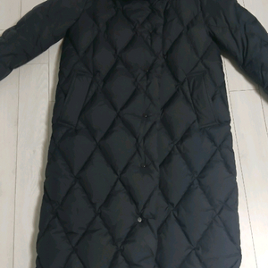 산드로 블랙 롱패딩