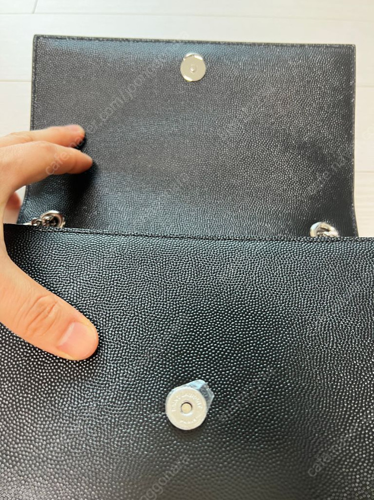 정품 생로랑 케이트스몰 블랙은장 크로스백 숄더백 새상품 이미지