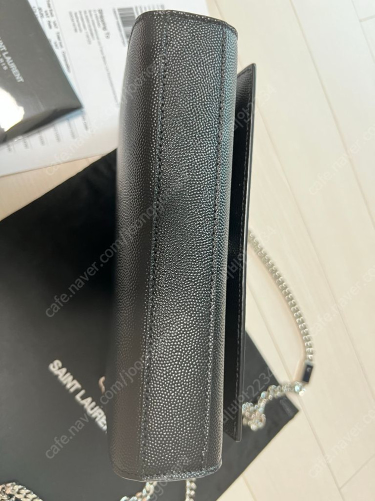 정품 생로랑 케이트스몰 블랙은장 크로스백 숄더백 새상품 이미지