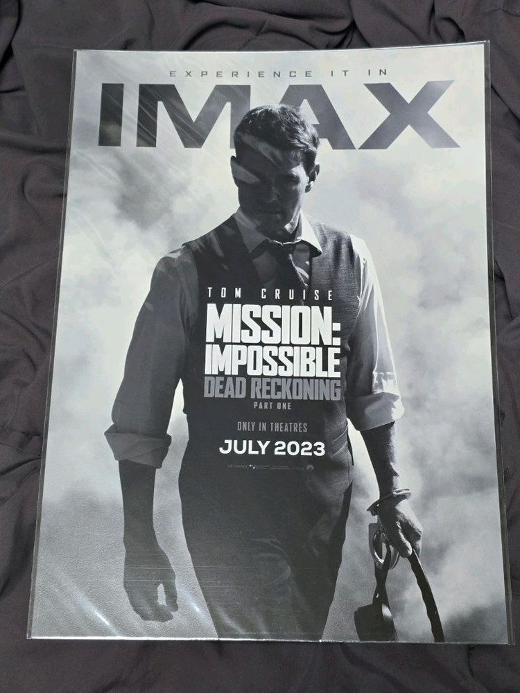 미션 임파서블 데드레코닝 포스터 스엑 4dx 아이맥스 캐릭터 이미지
