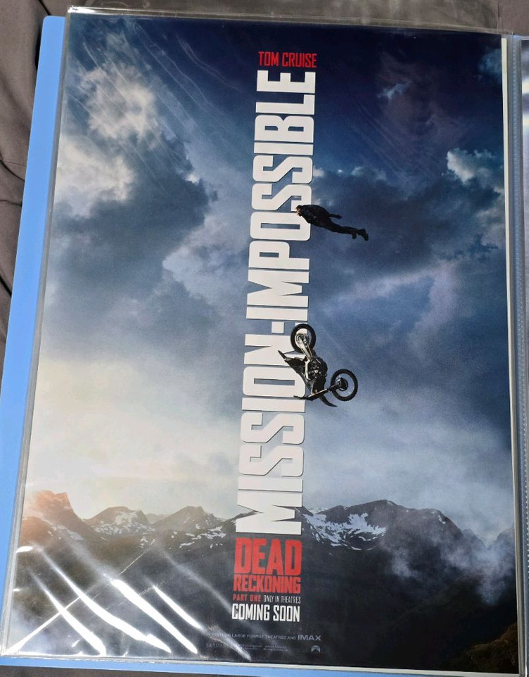 미션 임파서블 데드레코닝 포스터 스엑 4dx 아이맥스 캐릭터 이미지