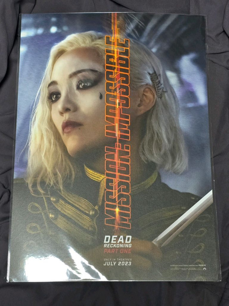미션 임파서블 데드레코닝 포스터 스엑 4dx 아이맥스 캐릭터 이미지