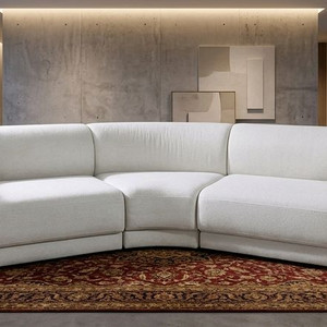 무니토 콤피 3.5인 라운드 소파쇼파(전체세탁완료) 이미지