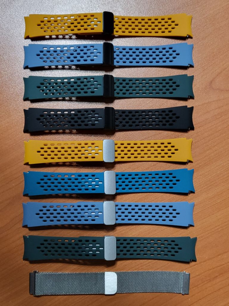 갤럭시워치4,5,6용 20mm 실리콘 스트랩 이미지