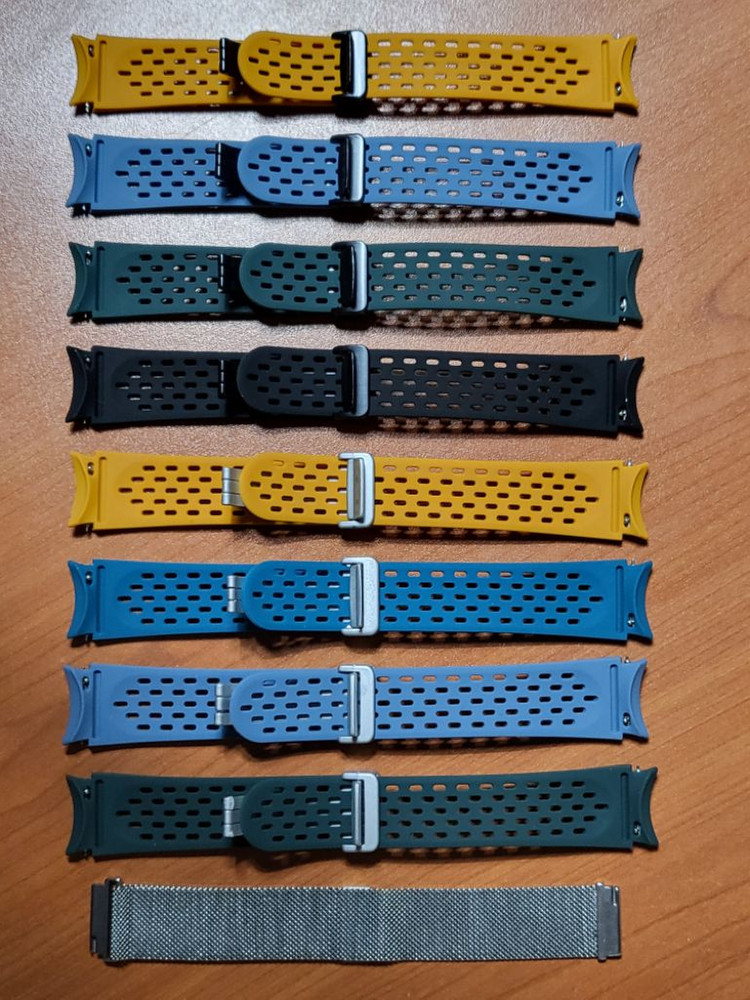 갤럭시워치4,5,6용 20mm 실리콘 스트랩 이미지