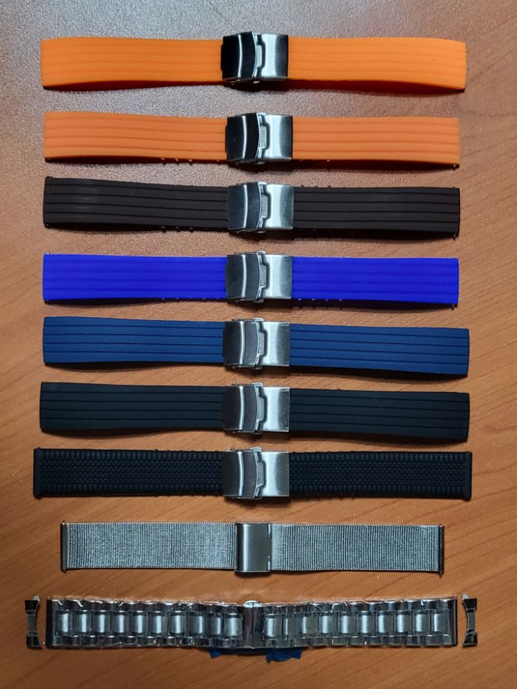 갤럭시워치4,5,6용 20mm 실리콘 스트랩 이미지