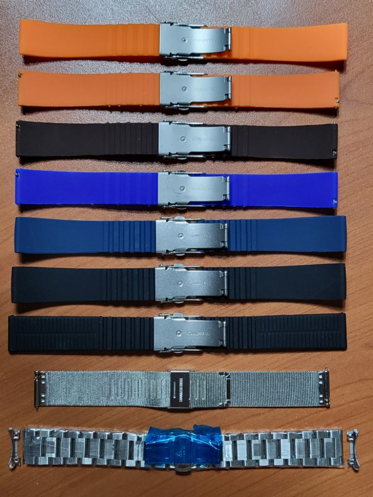 갤럭시워치4,5,6용 20mm 실리콘 스트랩 이미지