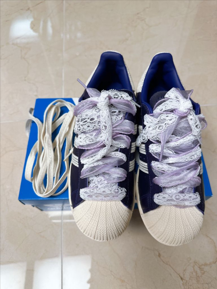 아디다스 슈퍼스타 퍼플 235 (새상품) 이미지