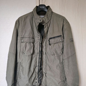 시리즈 가먼트다잉 면패딩 점퍼 110 사이즈