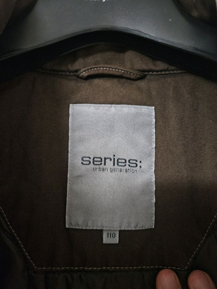 시리즈 가먼트다잉 면패딩 점퍼 110 사이즈--2