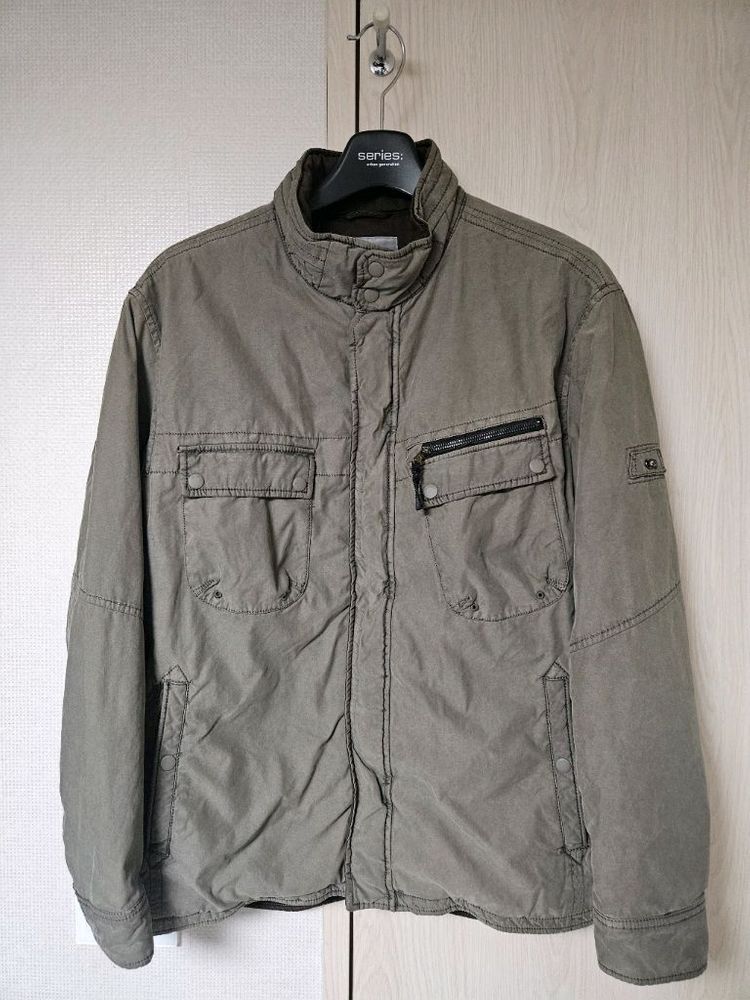 시리즈 가먼트다잉 면패딩 점퍼 110 사이즈--4