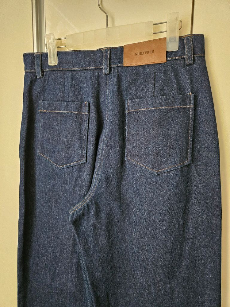 새상품 길트프리 스트레이트 데님 팬츠 정가18만원 이미지