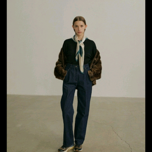 새상품 길트프리 스트레이트 데님 팬츠 정가18만원 이미지