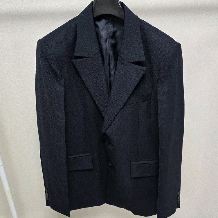 22fw 우영미 울 투버튼 블레이저 자켓 50사이즈 105 판매 이미지