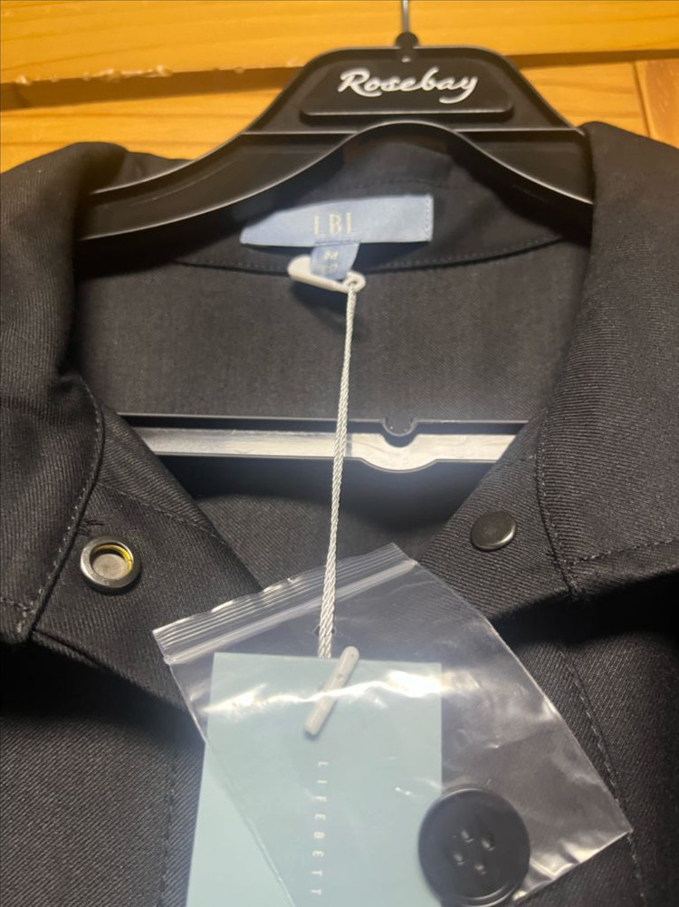 LBL 블랙 여성 트렌치 코트 원피스(새상품) 이미지