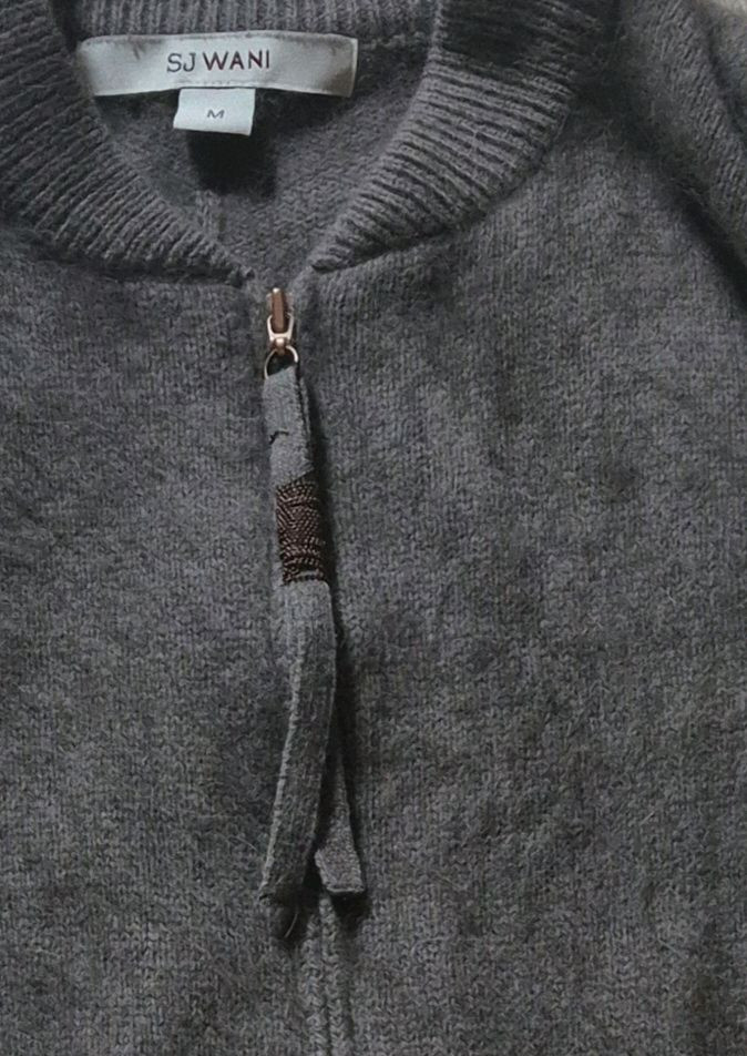 sj wani 손정완 폭스양모 니트 가디건 이미지