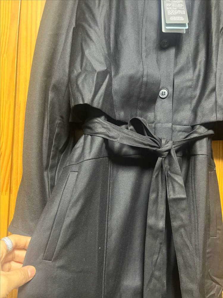 LBL 블랙 여성 트렌치 코트 원피스(새상품) 이미지