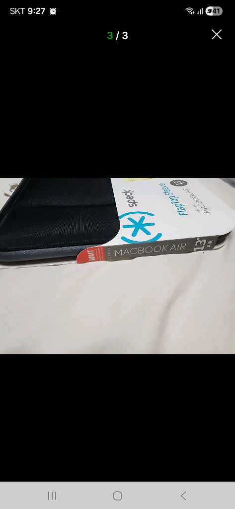 SPECK 맥북 에어 노트북 13인치 파우치 2개 이미지