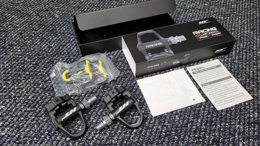 HT PK01G 초경량 클릿페달 새제품 풀박스--3