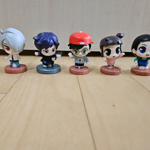 신비아파트 피규어 5종 (귀도현. 하리. 현우. 이안. 두리 )