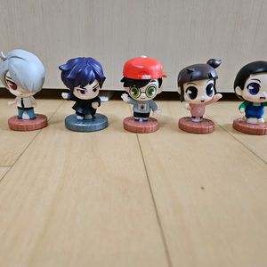 신비아파트 피규어 5종 (귀도현. 하리. 현우. 이안. 두리 )