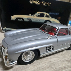 1:18 미니챔프 벤츠 300SL 초기형 다이캐스트 이미지
