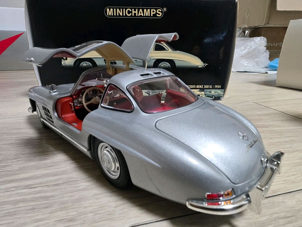 1:18 미니챔프 벤츠 300SL 초기형 다이캐스트 이미지