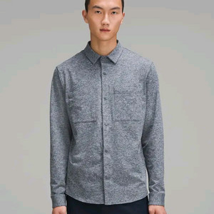 새상품) Lululemon Rulu Button Up Shirt 룰루레몬 버튼업 긴팔셔츠 M 트레이닝복 골프복