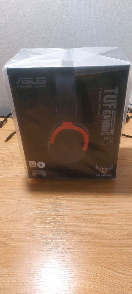 ASUS TUF Gaming H3 게이밍 헤드셋 미개봉--0
