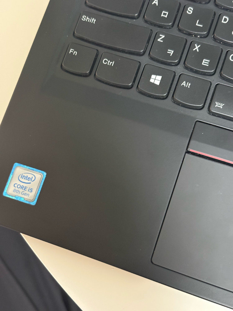 레노버 씽크패드 X1 카본 6세대 i5-8250U--2