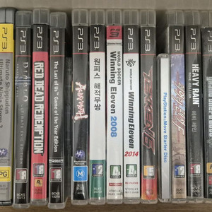 플스3(PS3) CD 20종 일괄 팝니다.(7.5만원) 이미지