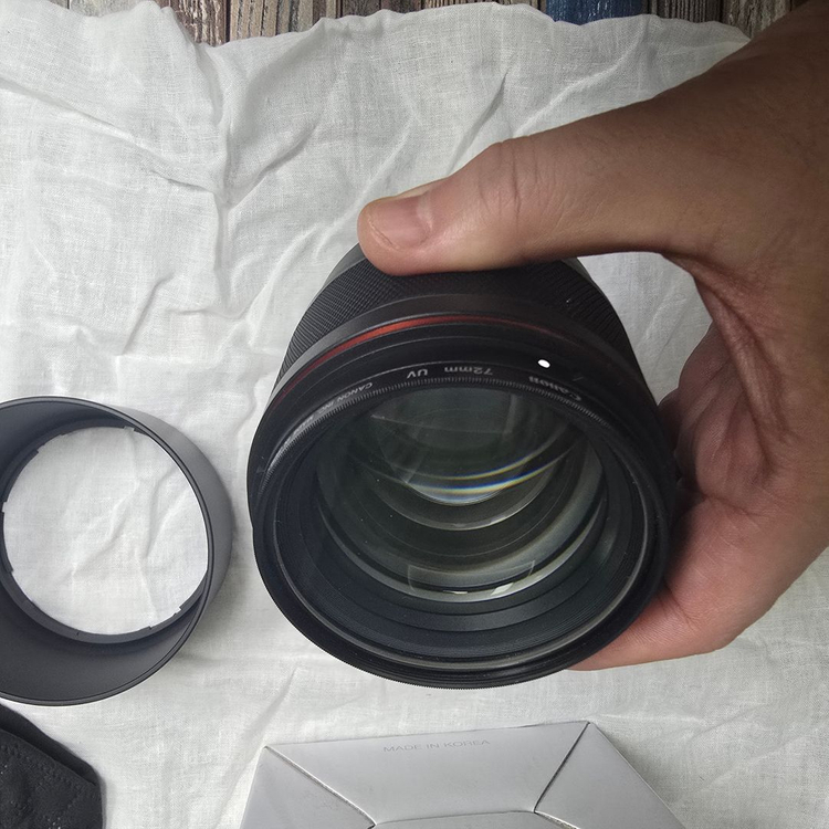 삼양 AF 85mm F1.4 FE II 렌즈 팝니다 (풀박)--3