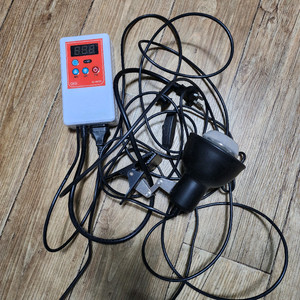 자동온도조절장치와 램프세트