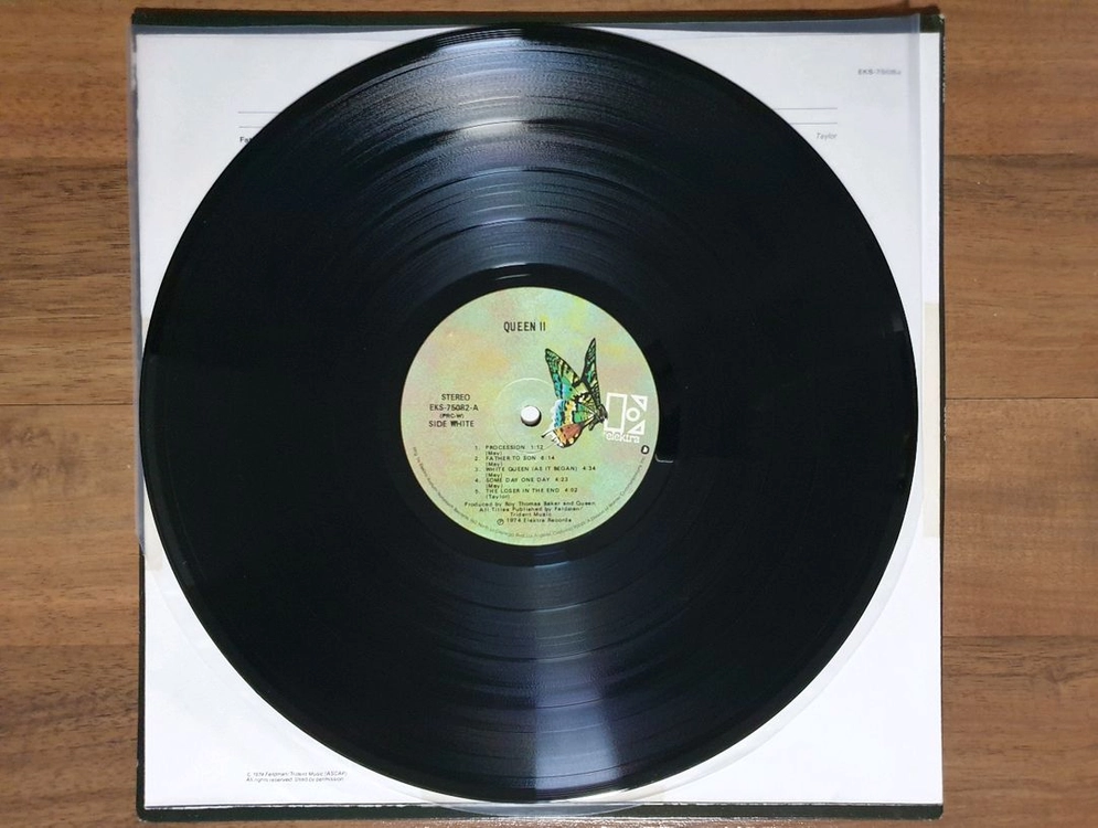 QUEEN II 1974년 미국초반 LP 이미지
