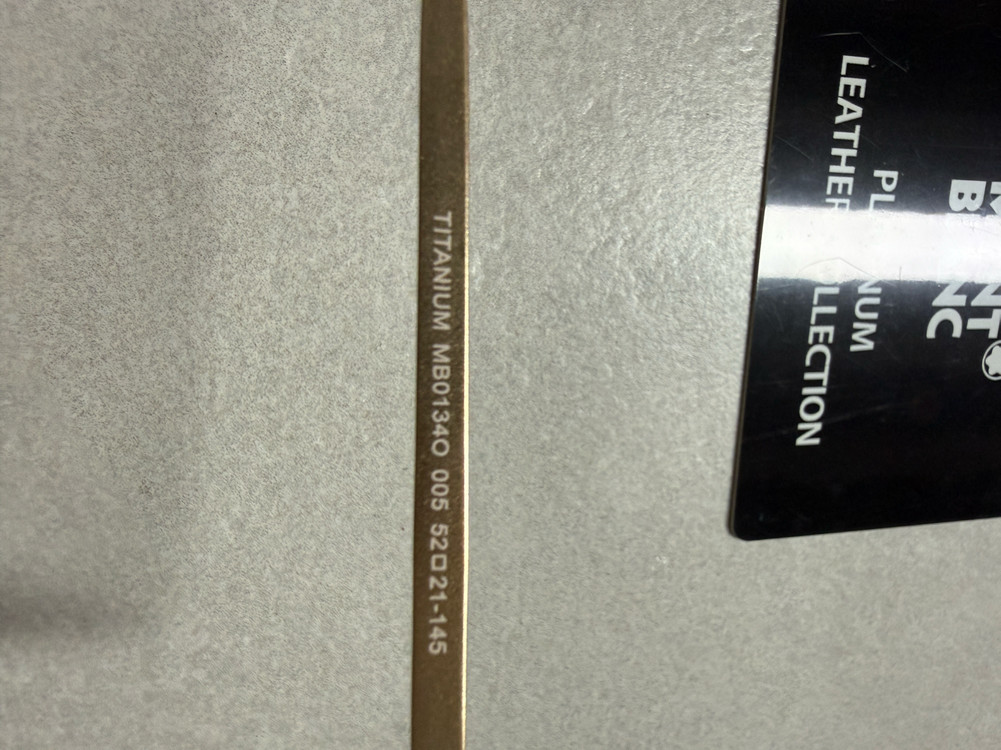 몽블랑 티타늄 안경테 15g--1