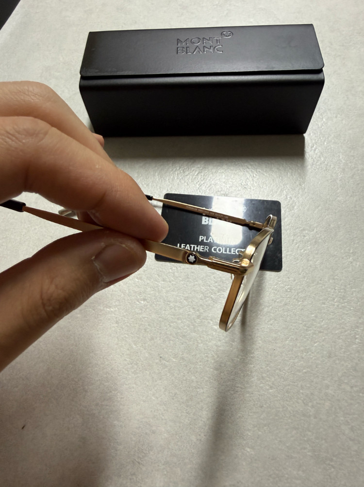 몽블랑 티타늄 안경테 15g--6