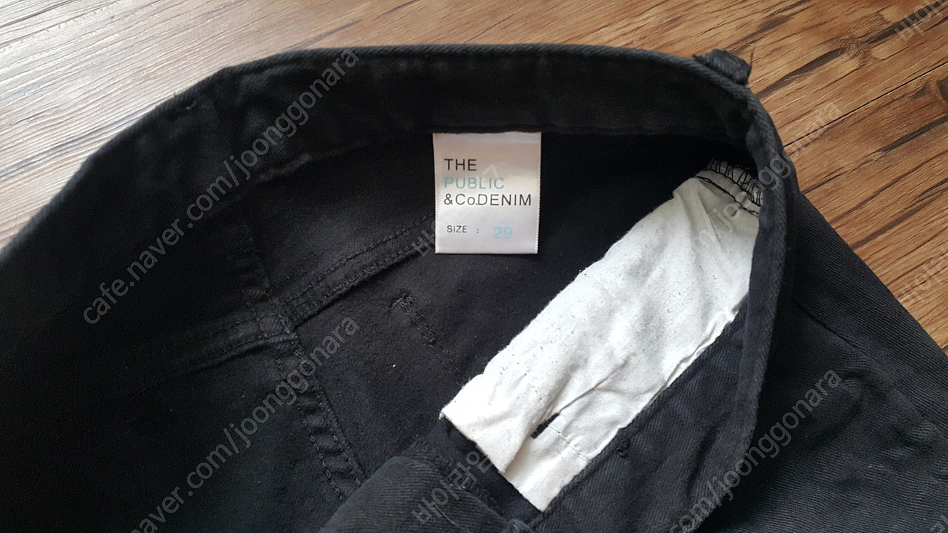 여성 27 청바지 블루진 블랙진 데님 팬츠 이미지