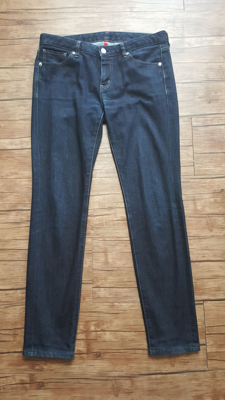 여성 27 청바지 블루진 블랙진 데님 팬츠 이미지